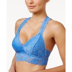 Jenni By Jennifer Moore Womens Lace Racerback Bralette Size L